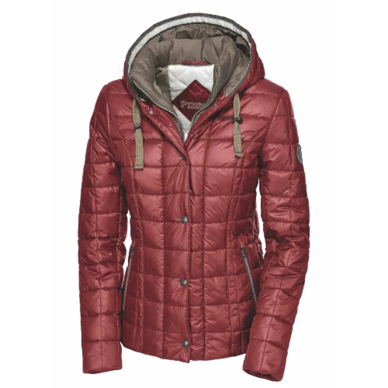 Pikeur Lucita Ladies Quilted Jacket - Rust Red 
